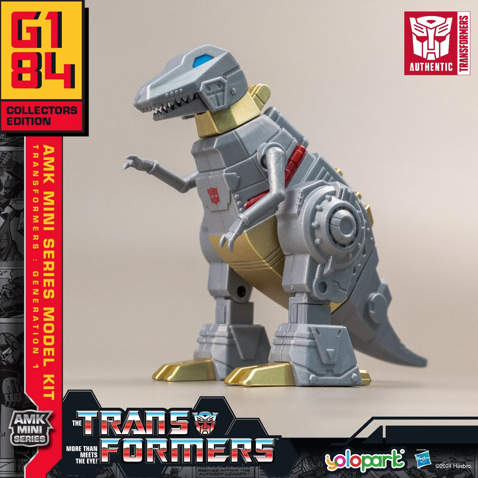 Yolopark AMK Mini G1 Grimlock - Signed by Gregg Berger - Image 3